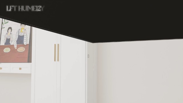 LFT HUIMEI2Y Glass Display Cabinet 3-Shelf with Door and Lock, Curio Cabinets Upgraded Quick-Install Style Tempered Glass Floor Standing Bookshelf for Bedroom, Living Room 49”x 17”x 14” White