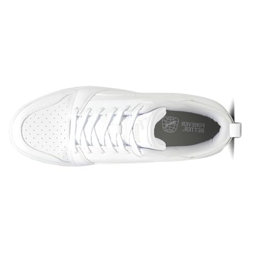 PUMA Mens Rebound V6 Low Lace Up Sneakers Shoes Casual - White - Size 11.5 M4