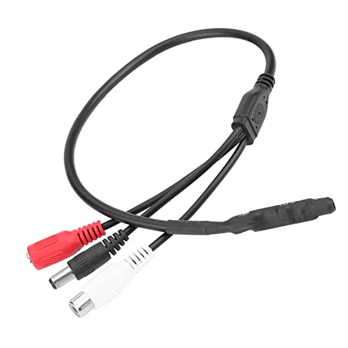 Dispositivo de Recogida de Audio de Alta sensibilidad Mini MICR¨®Fono para de c¨¢Mara de Seguridad CCTV Grabadora de Sonido