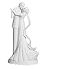 To have and to hold wedding couple bride and groom porcelain cake topper  urban country home decor