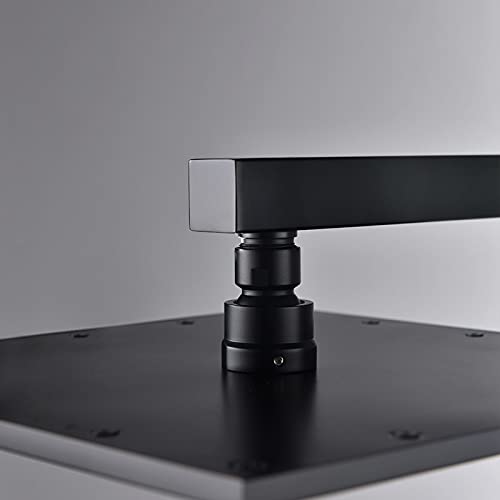 Ensemble douche bidet avec tête de douche carrée et mitigeur eau chaude froide - 2
