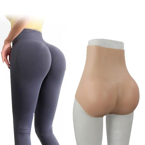 Culotte en Silicone Réaliste Taille Haute Shaper Triangle Shorts Lifter Big Ass Body Enhancer sous-Vêtements pour Cosplay,Color 2,One Size