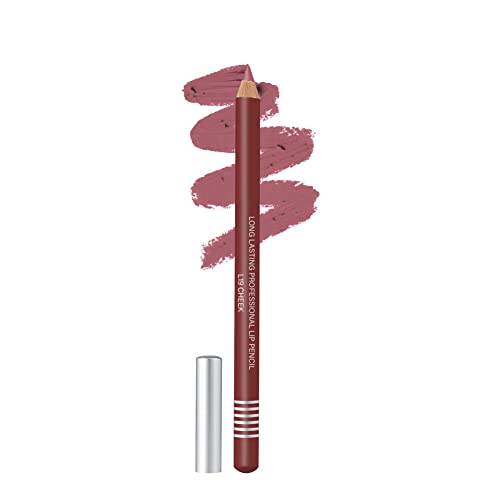 Image of Colors Queen Lip Liner Pencil | Long Lasting & Waterproof Formula | Matte Lip Liner Pencil for Women (L-19, Cheek)