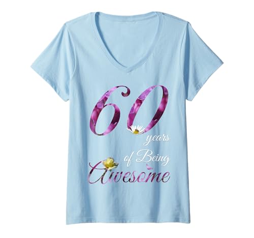 Womens 60 Year Old Shirt...