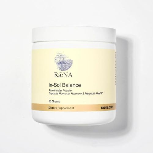 Raena Polvo de mio-inositol y D-quiro-inositol - Proporción 401 - Sin sabor - Sin rellenos ni aditivos - 2.12 oz