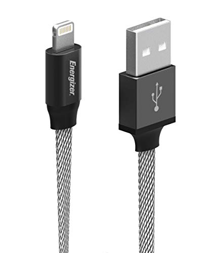 Premier Energizer iPhone Charger Lightning Cable 6ft MFi Fast Charging USB Syncing Cables