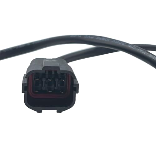 Image of YELUBAARKE Excavator Joystic Handles,2Pcs 3 Button Excavator Joystick Levers 6Pin Aluminum Alloy for Doosan Daewoo DH DX 150 215 220 225 300 370-9C