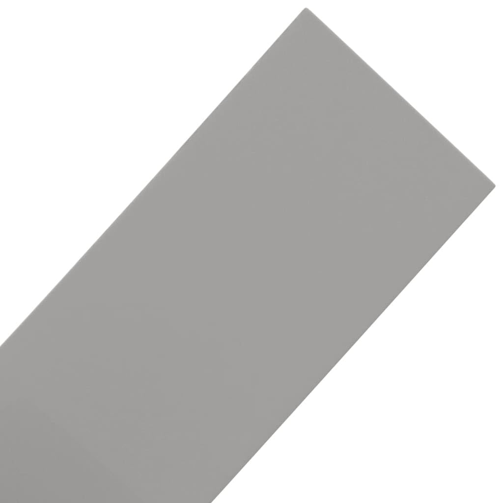 Bordura per prato, 3 pezzi, grigio, 30 m totale (3 x 10 m) x 15 cm, bordatura per aiuola in plastica PE, flessibile, bordo per prato, bordo per giardino, aiuole, laghetti