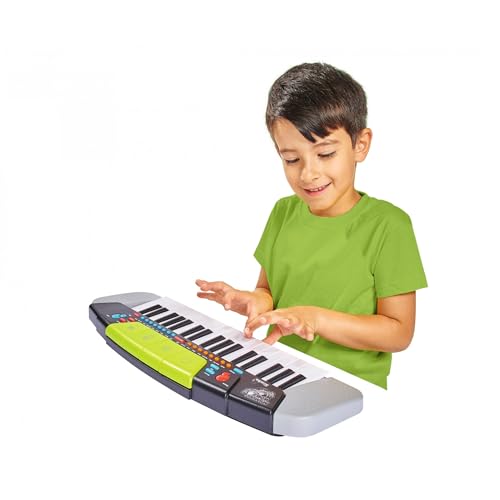 Simba 106835366 - My Music World Keyboard Modern Style, 37 Tasten, 8 Demos, 8 Rhythmen, 54x17cm, ab 4 Jahre