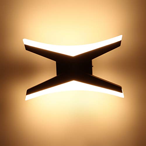 Image of ELIANTE - Metal Wall Light Brown Bode with LED- 351-2W-LED for Outdoor | by Jainsons Lights | 2 Years Warranty | Inbuilt LED