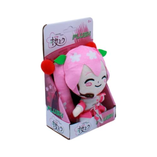 Image of Just Toys LLC Hatsune Miku 6 inch Plush (Pink Outfit)