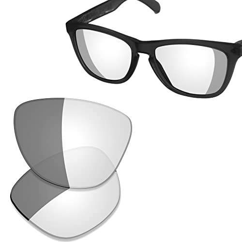 Image of SAUCER Premium Replacement Lenses for Oakley Frogskins LX OO2043 | OO2039 | UV400 Protection, Anti-Scratch, Precise Fit