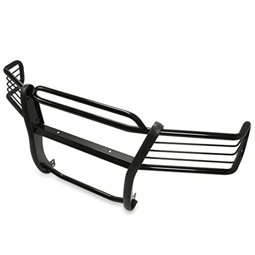 KUAFU Front Brush Guard Compatible with 2002-2005 Ford Explorer 4 Door Models Bull Bar Bumper Grille Grill Guard Impact Headlight Bumper Push Bar Steel Powder Coated Gloss Black