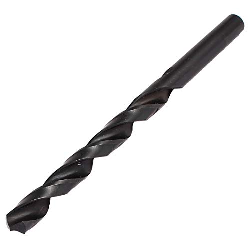 Aexit 6.2mm Dia Tool Holder Split Point 103mm Long High Speed Steel HSS Twist Drill Bit Model:25as510qo590