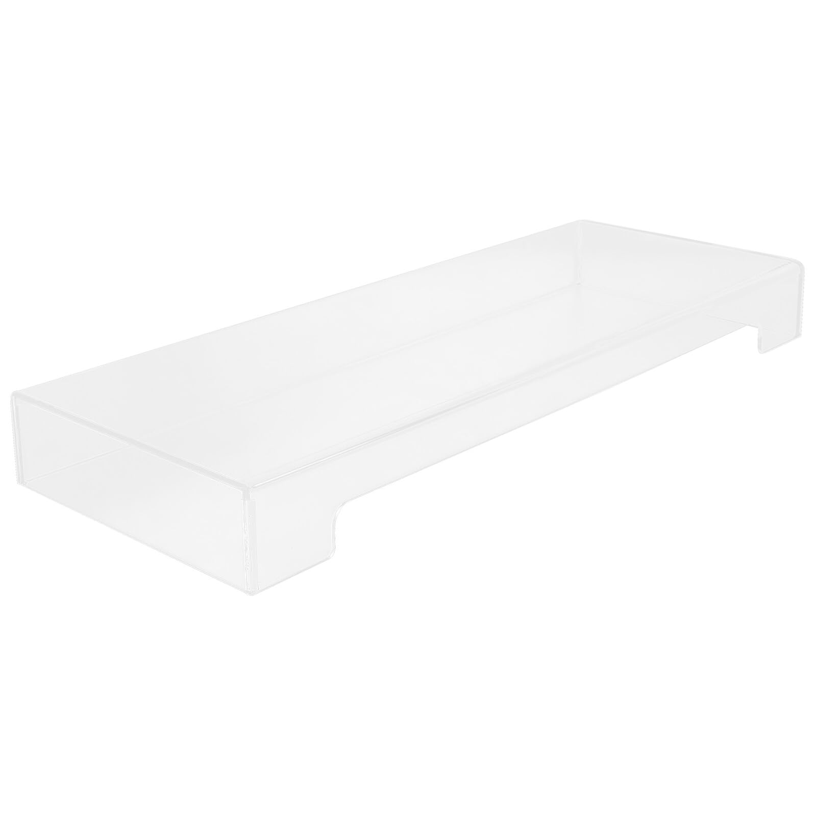 Funda para Teclado Acrílica Transparente Protección Antipolvo y Resistente a Salpicaduras Tamaño Mediano 475X175X48Mm Cubierta para Teclado Mecánico Doméstico