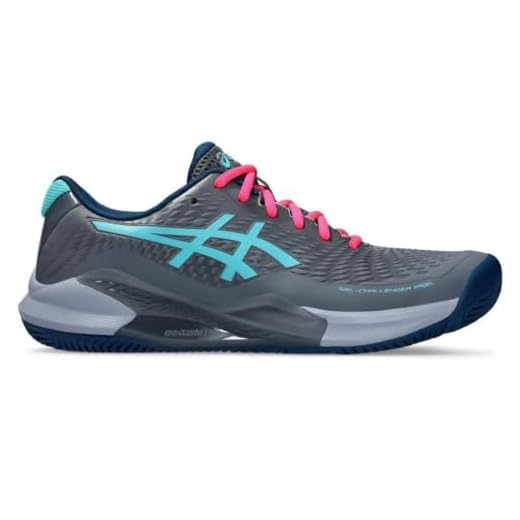 ASICS Gel-Challenger 14 Padel, Sneaker Hombre, METRÓPOLIS/ENERGÍA Aqua, 49 EU