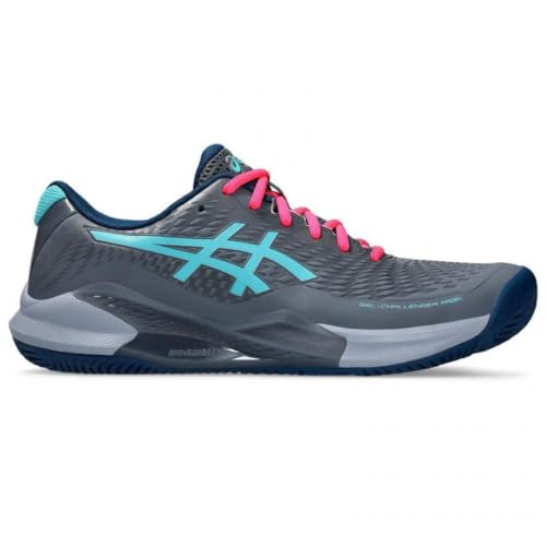 ASICS Gel-Challenger 14 Padel, Sneaker Hombre, METRÓPOLIS/ENERGÍA Aqua, 44.5 EU