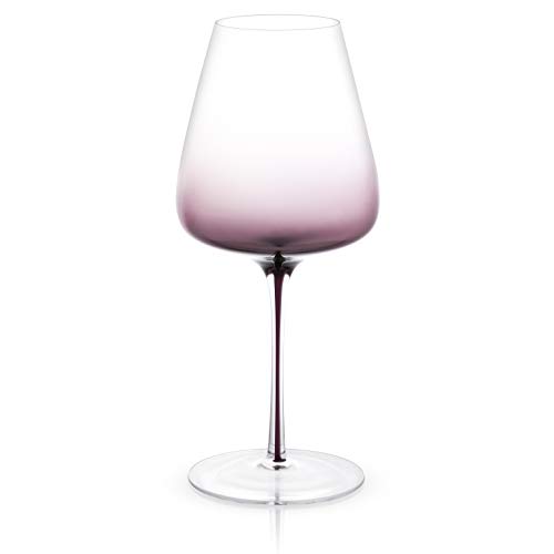 Joyjolt Black Swan Red Wine Glasses, Premium Crystal Glassware,26.8 Oz Capacity, Set Of 2. #TOP1
