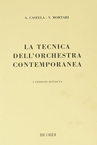 La tecnica dell'orchestra contemporanea [Lingua