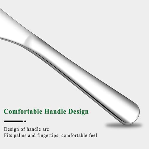 image for HOMQUEN Stainless Steel Butter Knife, Butter Spreader, Butter Knives, 