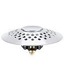 Bath Tub Shower Stopper with Drain Hair Catcher, Anti Clogging Design, Stainless Steel Thickened Cop