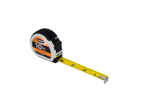 Cinta métrica 5/8 pulg x 10 pies, cromo/negro miniatura 1
