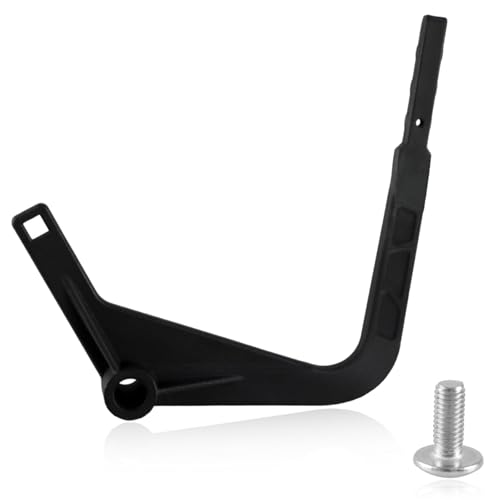 Image of Upgrade Stainless Steel Cast Gear Shift Shifter Lever Compatible with Polaris Ranger 1000 2018-2025 Polaris Pro XD 2019-2025 Replace # 5634266-458 5633821-458 5639439-458 (Matte Black)