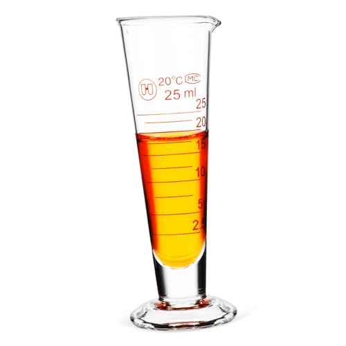 OUNONA Measuring Cup Water Cup Holder Measuring Cups Graduated Liquid Dispenser Cup Kitchen Liquid Measuring Cup Graduated Cylinder Conical Measuring Cylinder Measure Cups Glass