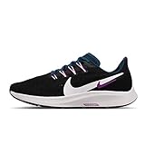 Leicht. Nike Damen WMNS AIR Zoom Pegasus 36 Laufschuh, Black/Summit White/Valerian Blue/Vivid Purple, 40 EU