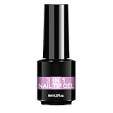Nagelkleber – 8 ml, UV-Nagelkleber, schnell trocknend | Gel-Nagelkleber...
