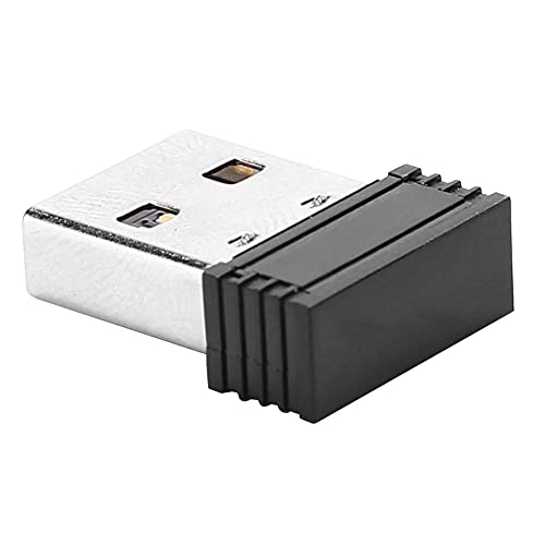 HERCHR Receptor Ant, Receptor Transmisor USB Ant para Bicicleta 8 Canales Computadora De Bicicleta con Cable Inalámbrico Accesorio De Ciclismo para Garmin Zwift Wahoo Bkool(Inalámbrico)