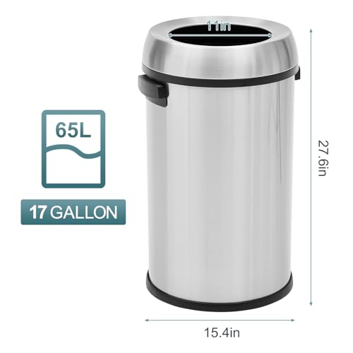 Caneca de basura de acero inoxidable 65L TrailBlaze miniatura 7