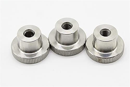 Lysee 3D Printer Parts & Accessories - Funssor 4pcs Voron 2.4 3D Printer DIY M4 Knurled Nut (DIN 466-B)