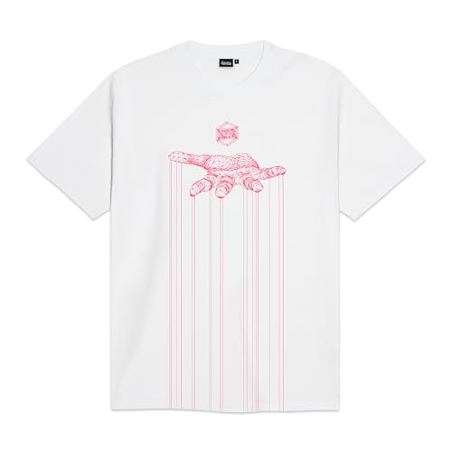 T-shirt Dolly Noire coton supérieur blanc taille L collection officielle Icons