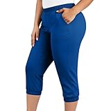 Beessbest Women Capri Pants Plus Size Stretch Joggers...