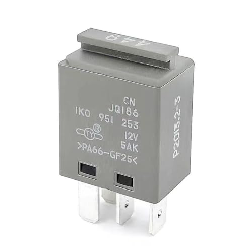 Relais 1K0 951 253 auto 4 broches 12V compatible avec circuit électrique 449 pour réparation
