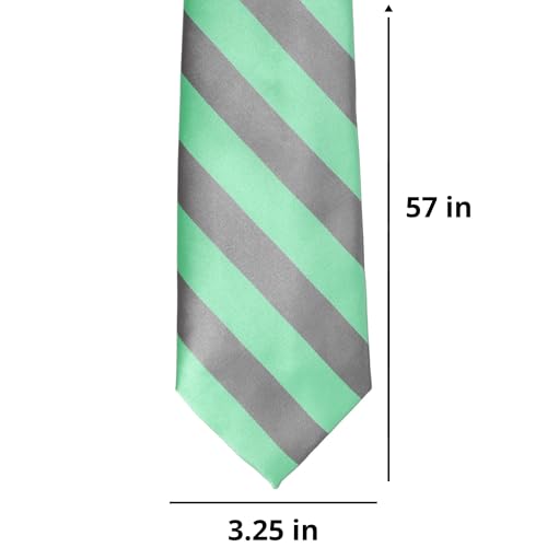 Image of tiemart Men's Striped Tie Standard Length
