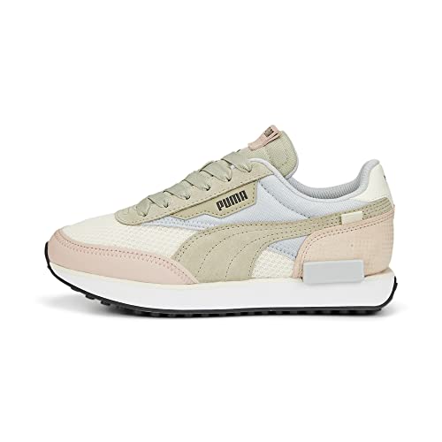 Zapatillas Deportivas Mujer PUMA Future Rider Interest Wns, Zapatillas Deportivas Mujer, Multicolor (Pristine-Platinum Gray), 40 EU