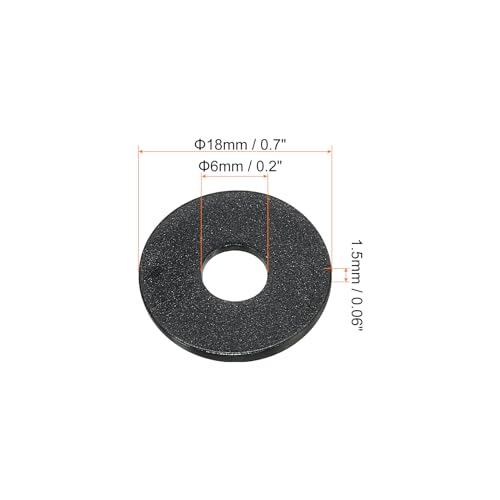 PATIKIL M6 Nylon Flat Washer - Image 2