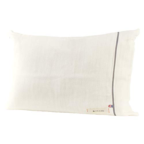 ブルーム 今治タオル 認定 枕カバー ビレア 5重ガーゼ 43×65cm ガーゼ生地 ファスナー ピローケース 綿100% 日本製 (アイボリー)