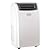 BLACK+DECKER Portable Air Conditioner, 12,000 BTU with Heat, w, White