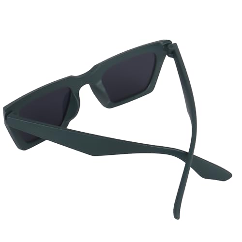 Image of ARICKS Vintage Square Cat Eye Sunglasses Women Retro Trendy Sunglasses