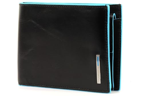 Piquadro PU1240B2/N Blue Square Portafoglio, Pelle,...