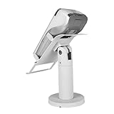 Generisch POS Kartenlesegerät Halter Aluminiumlegierung 360 Grad Drehbar | Verstellbarer Kassensystem Ständer Für Theke Supermarkt Einzelhandel Messestand Stabiler Tischhalter Zahlungsgerät Basis