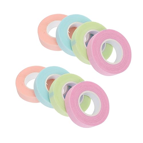 Beatifufu 8 ロール つけまつげ まつげ アシスタント まつげ エクステンション バンド 不織布 テープ ワンオフ バンド アイ ビューティー アクセサリー ビューティー ケア アクセサリー