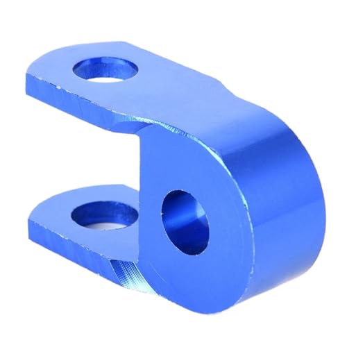 Amortisseur riser moto vélo bleu : kit jack-up extension hauteur de suspension alu 2 pièces