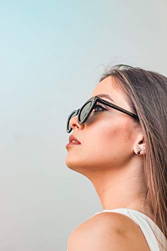 Óculos de sol Angel Gatinho Vintage Collors Proteção UV400 Feminino Vazcon