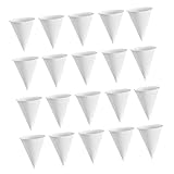 HIAKDOFT 250 piezas Conos de Papel Desechables para Agua y Bebidas de Unidades Material Premium Seguro y Práctico para Fiestas y Eventos