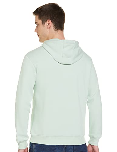 Image of Amazon Brand - Symbol Men's Hoodie Sweatshirt (SY-A22-SW-12 Ecru Olive Melange XL)