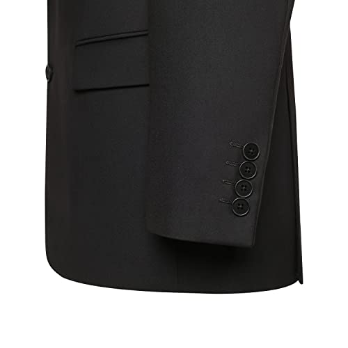 Men's Regular Fit Suit Separates With Two Button Blazer For Men & Custom Dress Pants Size Selection,Classic Fit Separates Tuxedo For Men Black #TOP7